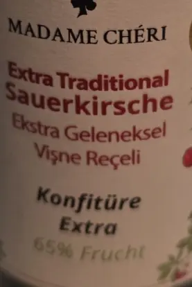 Madame Chérie Extra Traditionelle Sauerkirsch Konfitüre 290 g