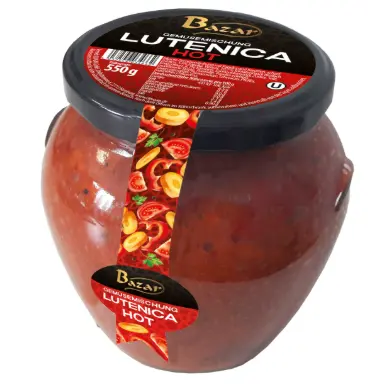 Bazar Lutenica Scharf 550 g