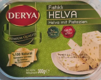 Derya Pistachio Halva 300 g