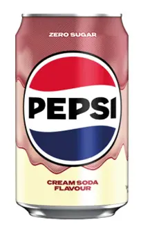 Pepsi Vanille Cream Soda Zero 330 ml