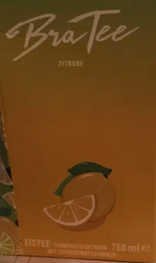 BraTee Zitrone Eistee 750 ml