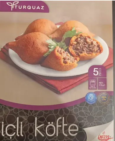 Turquaz Gefüllte Bulgur-Bällchen mit Rindfleisch 375 g
