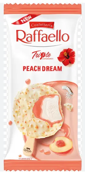 Ferrero Raffaello Eis am Stiel Triple Peach 70 ml