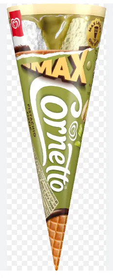 Cornetto Max Pistachio Ice Cream 115 ml