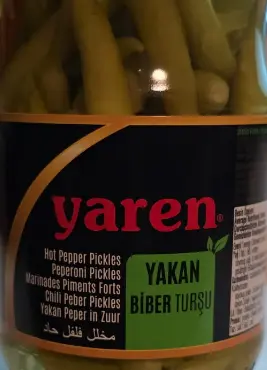 Yaren Hot Spicy Pepper Pickles 350 g