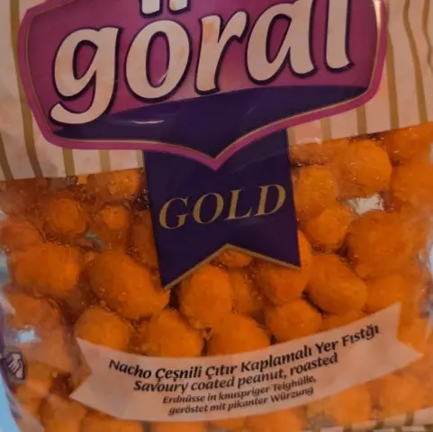 Göral Gold Nacho Coated Peanuts 200 g
