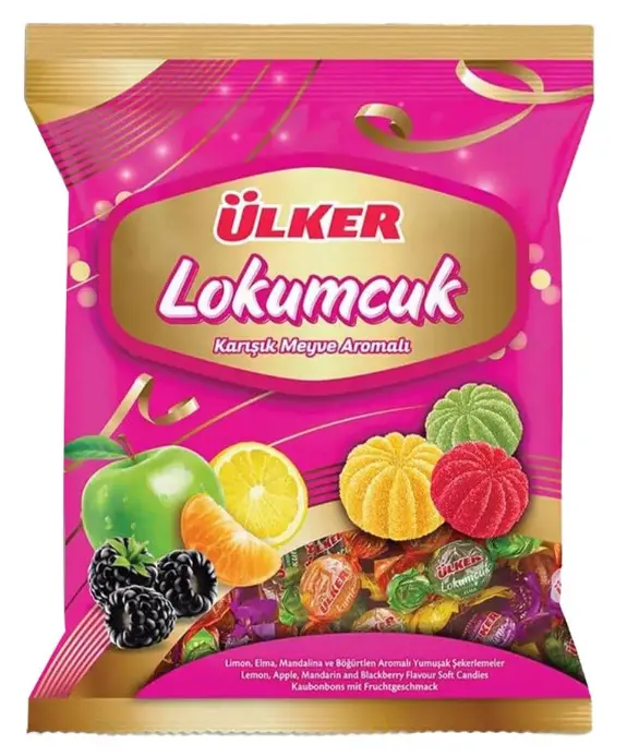 Ülker Lokumcuk Mixed Fruit Jelly Candy 350 g