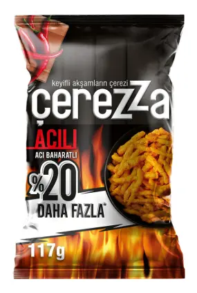 Çerezza Spicy Chips 117 g