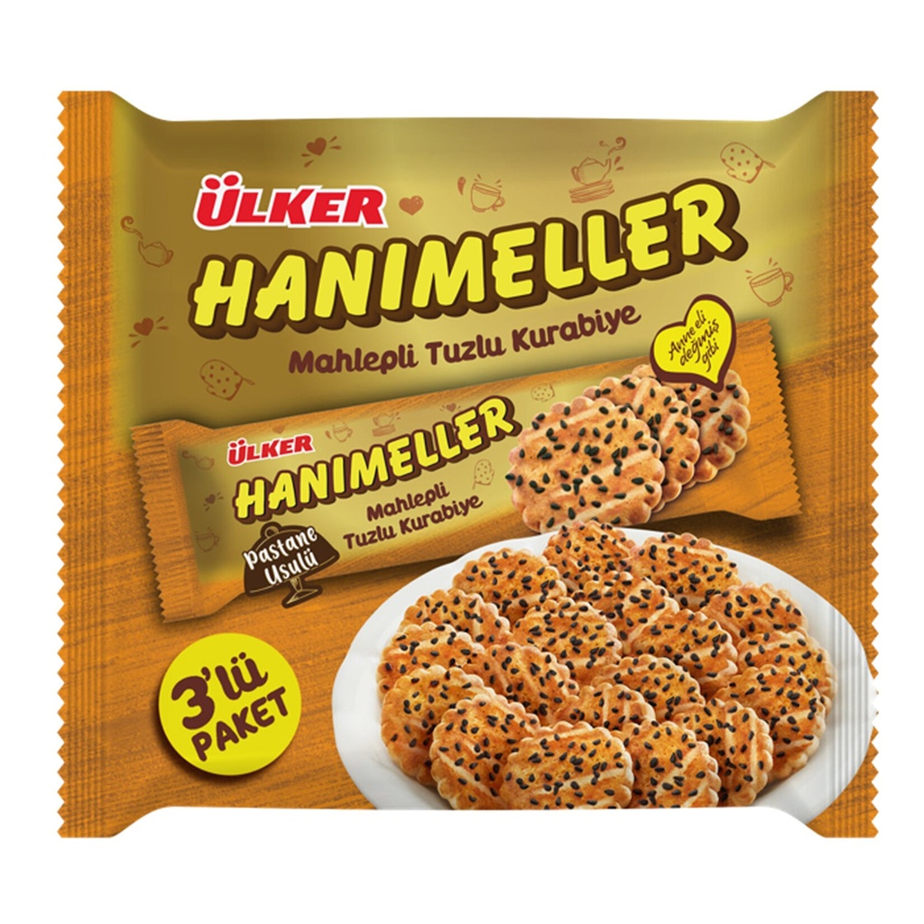 Ülker Hanımeller Mahlepli Tuzlu Kurabiye 243 g