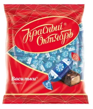 Krasny Oktyabr Vasilki Chocolate Candies 210 g