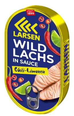 Larsen Wildlachs Chili Zitrone Sauce 200 g