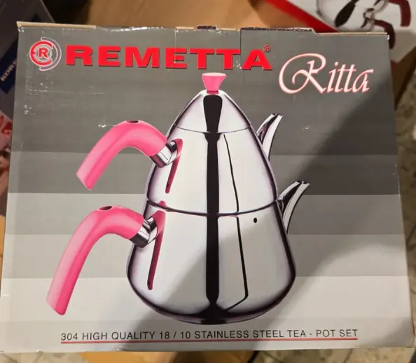 Remetta Ritta Teekannen-Set – Remetta 304 Edelstahl
