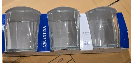 Weissberg Valentina Gläser 3 Stück