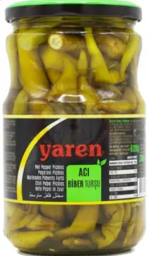 Yaren Hot Spicy Pepper Pickles 350 g