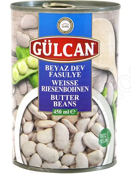 Gülcan Beyaz Dev Fasulye 450 ml