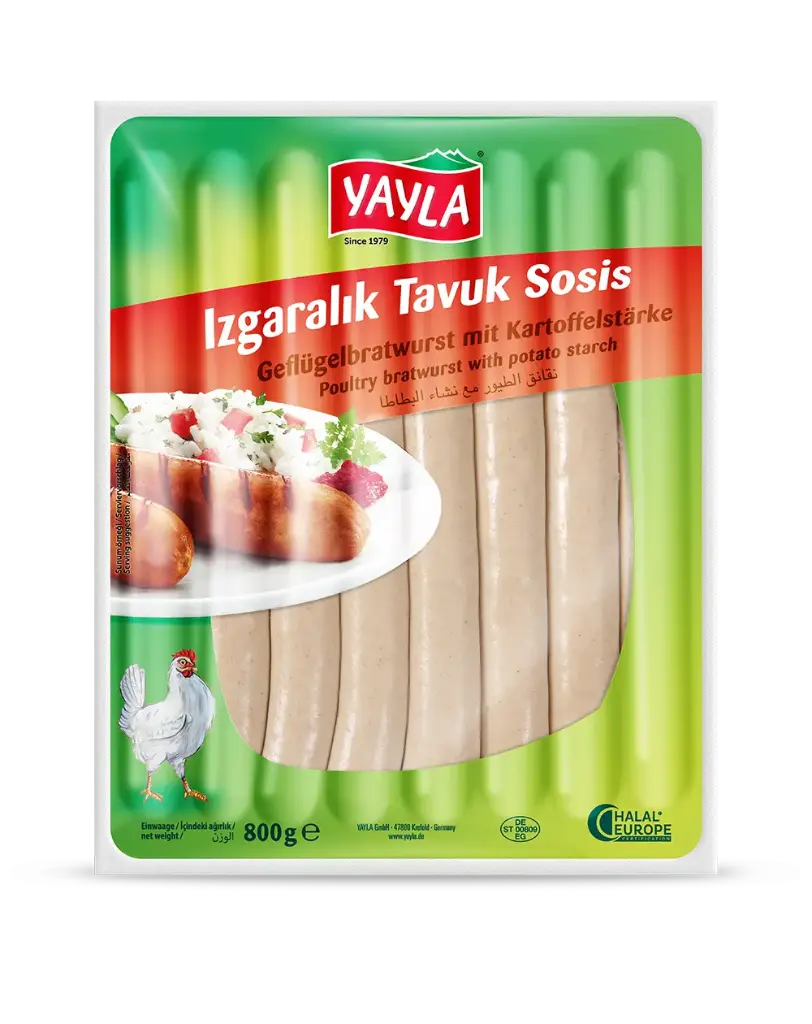 Yayla Hahnchen Bratwurst 800 g