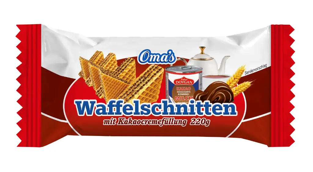 Dovgan Oma's Waffelschnitten mit Kakaocremefüllung 220 g