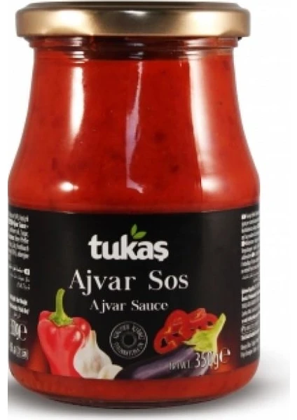 Tukas Ajvar Sos Tatlı 350 g