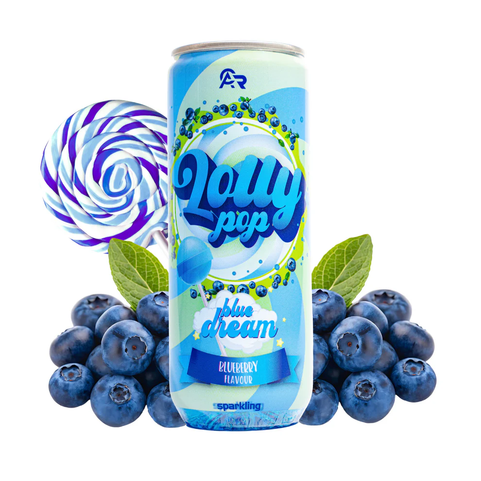 Lolly Pop Blue Dream Yaban Mersini Aromalı 330 ml