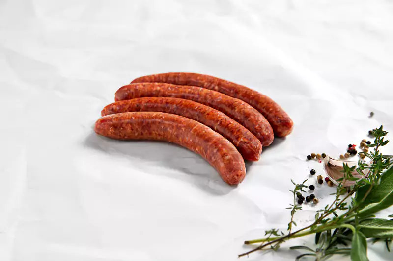 Scharf Merguez Wurst pro kg  
