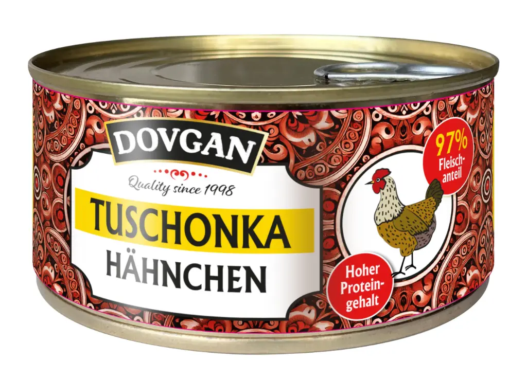 DOVGAN Canned Chicken Meat 325 g