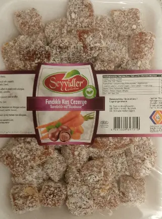 [GSAL1027131106] Seyyidler Hazelnut and Carrot Cezerye