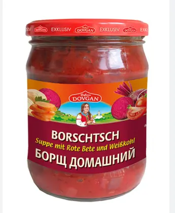 [GSAL102810170] Dovgan Borscht Soup with Beetroot and White Cabbage 450 g