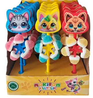 [GSAL1027131114] Mokibon Jellyflip Rüzgar Değirmeni Yumuşak Şeker