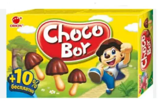 [GSAL102710775] Orion Choco Boy Pilzkekse 100 g