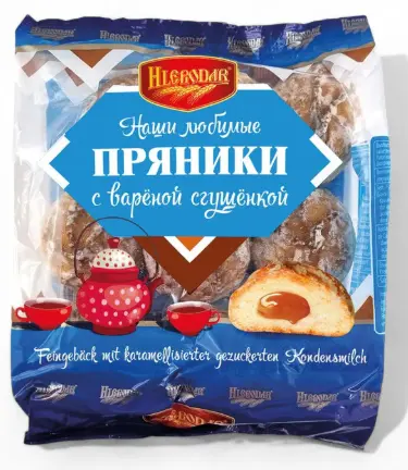 [GSAL102710781] Hlebodar Gingerbread Cookies with Boiled Condensed Milk 225 g