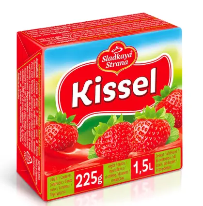 [GSAL102415213] Sladkaya Strana Strawberry Kissel Dessert 225 g
