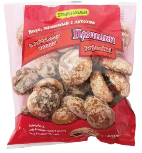 [GSAL102710783] Steinhauser Cherry Gingerbread Cookies 400 g