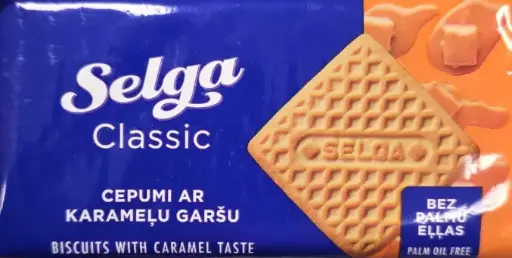 [GSAL102710788] Selga Classic Biscuits with Caramel Taste 180 g