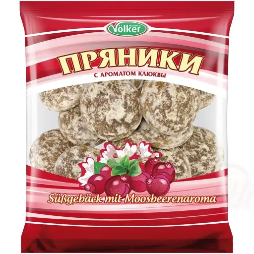 [GSAL101211829] Völkel Lebkuchen mit Cranberry-Geschmack 400 g