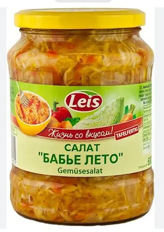 [GSAL1012101504] Leis Gemusesalat Babye Leto 680 g