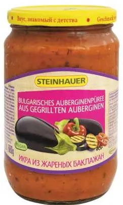 [GSAL1012101522] Steinhauer Bulgarian Grilled Eggplant Pure 350 g