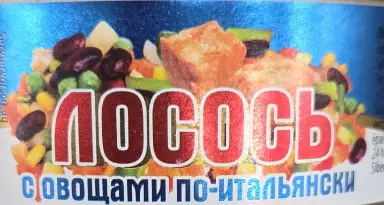[GSAL1012101350] Lachs mit Gemuese, italienische Art 240 g