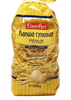 [GSAL101215361] DomArt İnce Çorbalık Erişte 500 g
