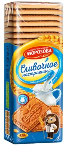 [GSAL102710820] Morozova Slivochnoye Nastroeniye Butterkekse 430 g