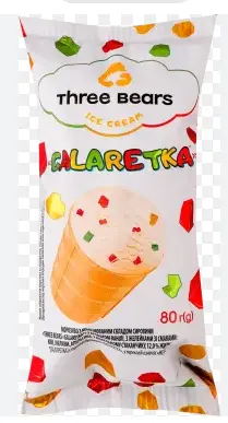 [GSAL102015218] Three Bears Galaretka Dondurma 80 g