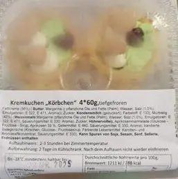 [GSAL102011056] Cremegebäck Körbchen 4 x 60 g