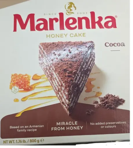 [GSAL102010048] Marlenka Honey Cake Cocoa 800 g