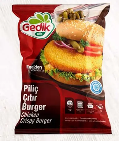 [GSAL102012304] Gedik Chicken Crispy Burger 1000 g