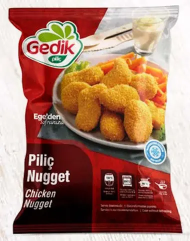 [GSAL102012306] Gedik Ön Pişirilmiş Tavuk Nugget 1000 g