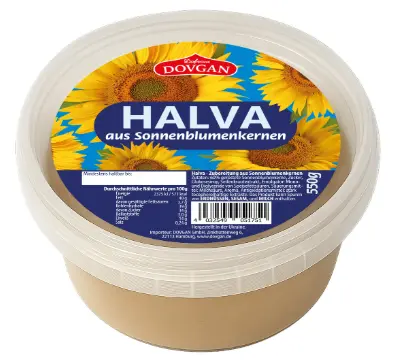 [GSAL1027131194] Dovgan Sunflower Halva 550 g