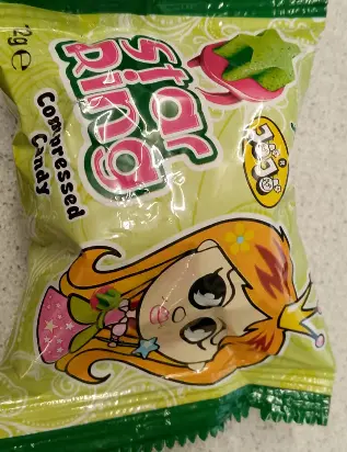 [GSAL1027131208] Star Ring Compressed Candy