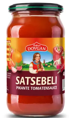 [GSAL102813961] Dovgan Satsebeli Acılı Domates Sosu 442 ml