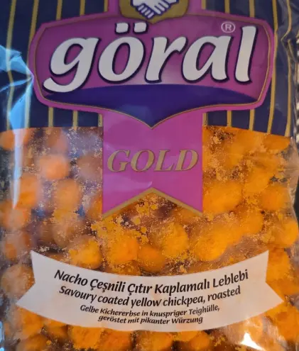 [GSAL1023111108] Goral Gold Nacho Çeşnili Çıtır Kaplamalı Leblebi 200 g