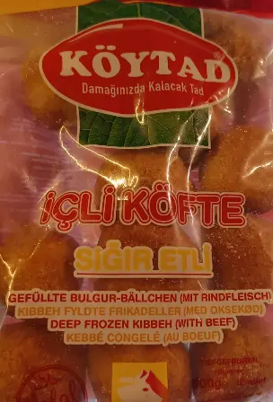 [GSAL102012309] Köytad Gefüllte Bulgur-Bällchen mit Rindfleisch 800 g