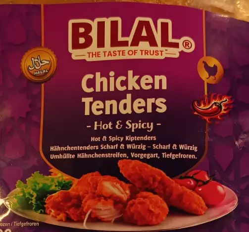 [GSAL102012315] Bilal Hähnchen Tenders Hot & Spicy 1000 g